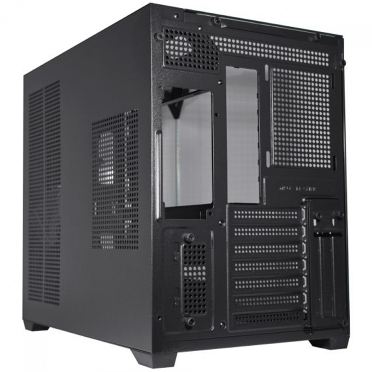 Gabinete Gamer K-MEX Mega Shark, Aquario, Mid Tower, Vidro Temperado, ATX, Sem Fonte, Sem Fan, Preto, CG01FDRH001CB0X