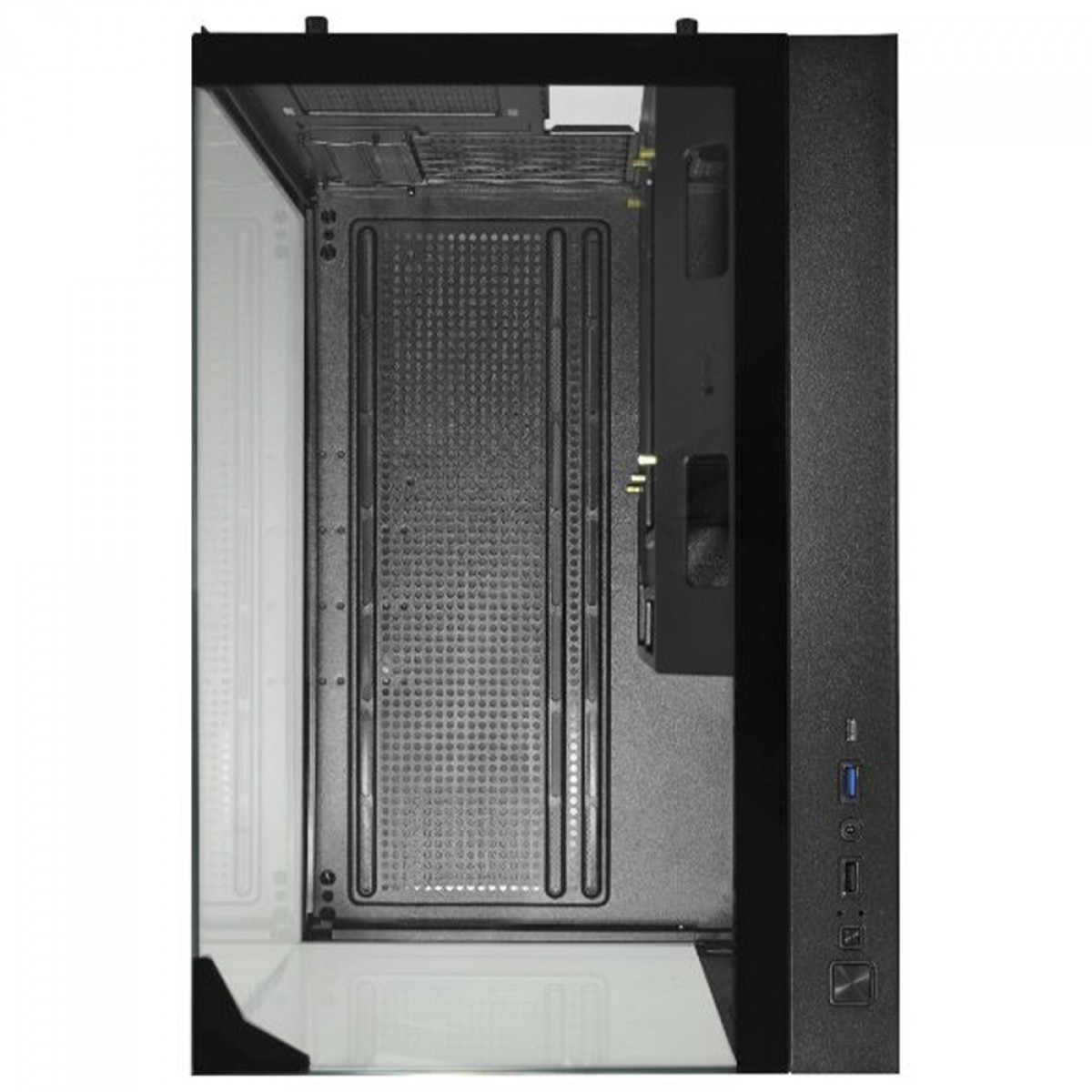 Gabinete Gamer K-MEX Mega Shark, Aquario, Mid Tower, Vidro Temperado, ATX, Sem Fonte, Sem Fan, Preto, CG01FDRH001CB0X