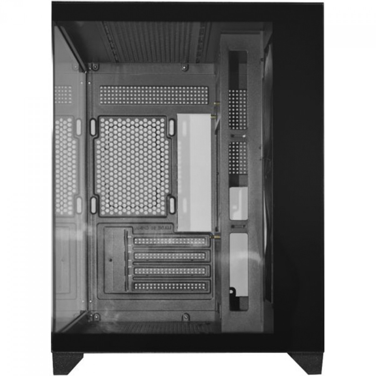 Gabinete Gamer K-MEX Space Aqua III, Black, Mini Tower, Vidro Temperado, M-ATX, Sem Fonte, Sem Fan, CG0524RH001CB0X