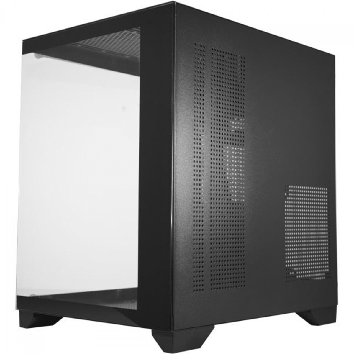 Gabinete Gamer K-MEX Space Aqua III, Black, Mini Tower, Vidro Temperado, M-ATX, Sem Fonte, Sem Fan, CG0524RH001CB0X