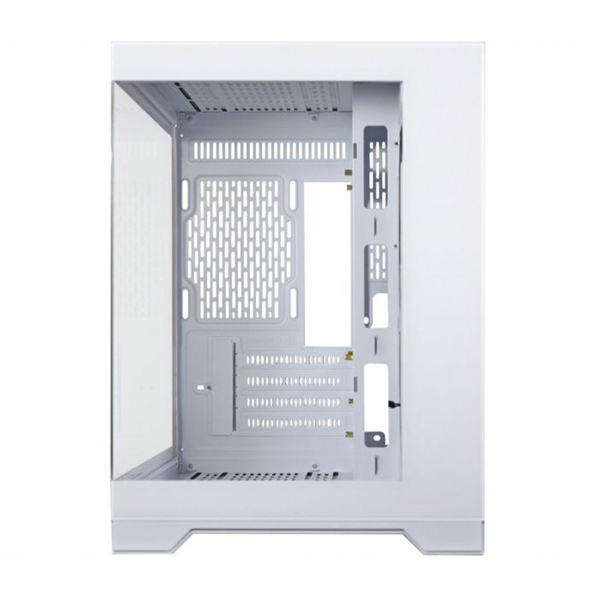 Gabinete Gamer K-MEX Space Aqua White, Mini Tower, Vidro Temperado, M-ATX, Sem Fonte, Sem Fan, CG-W1KN