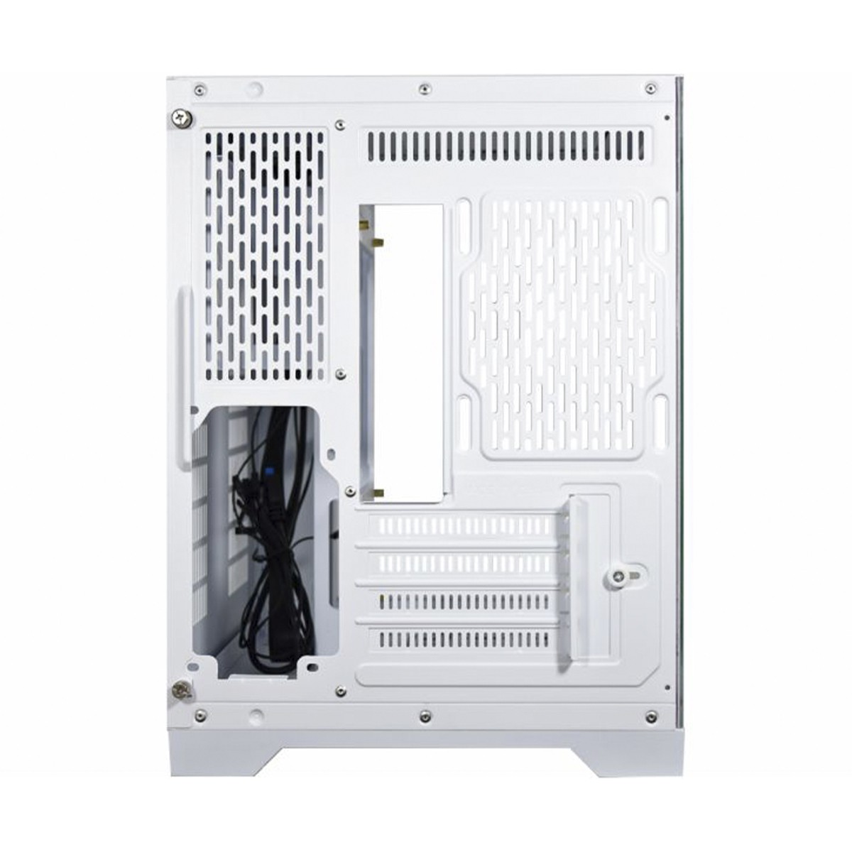 Gabinete Gamer K-MEX Space Aqua White, Mini Tower, Vidro Temperado, M-ATX, Sem Fonte, Sem Fan, CG-W1KN