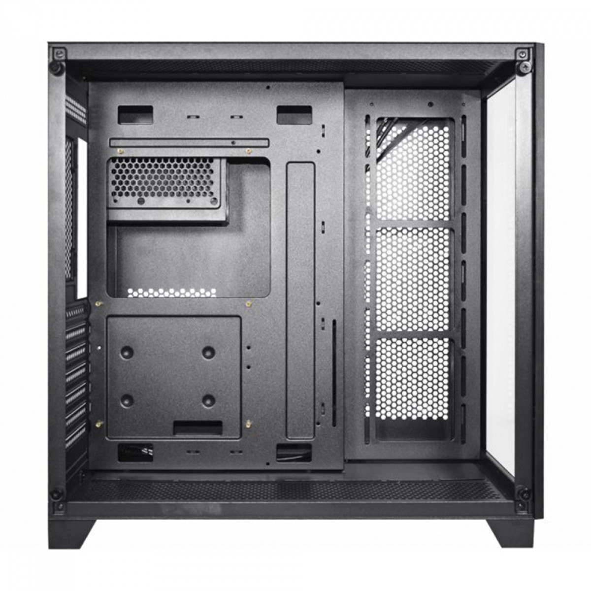 Gabinete Gamer K-MEX Space ATX, Mid Tower, Vidro Temperado, ATX, Black, Sem Fonte, Sem Fan, CGP2R4RH001CB0X