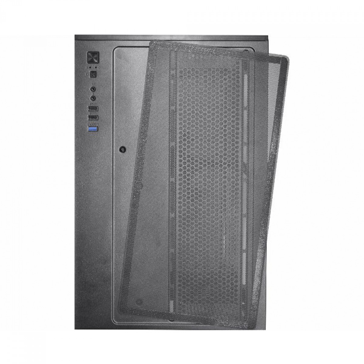 Gabinete Gamer K-MEX Space ATX, Mid Tower, Vidro Temperado, ATX, Black, Sem Fonte, Sem Fan, CGP2R4RH001CB0X