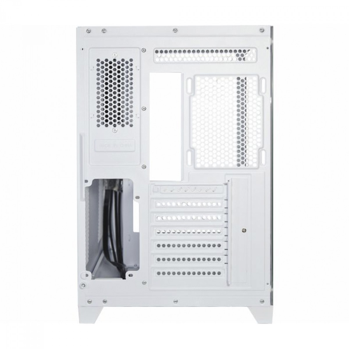 Gabinete Gamer K-MEX Space ATX, Mid Tower, Vidro Temperado, ATX, White, Sem Fonte, Sem Fan, CGW2R4RH002CB0X