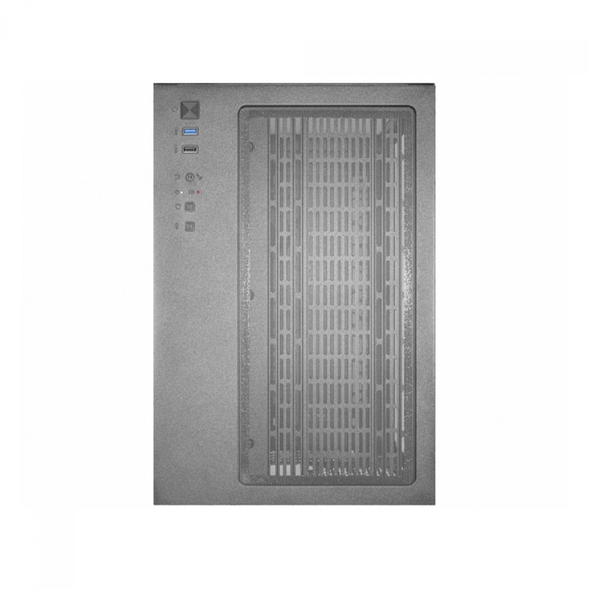 Gabinete Gamer K-MEX Space X, ARGB, Mini Tower, Vidro Temperado, M-ATX, Sem Fonte, Sem Fan, CG-412A