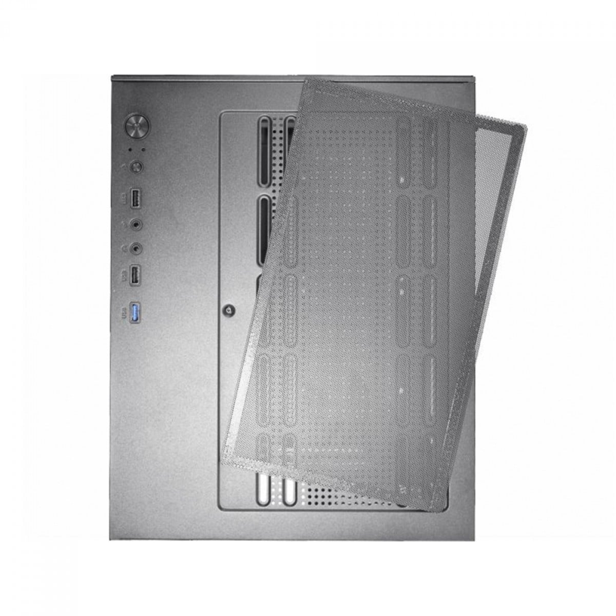 Gabinete Gamer K-MEX Space Z, Mini Tower, Vidro Temperado, M-ATX, Sem Fonte, Sem Fan, CG01ADRH001CB0X