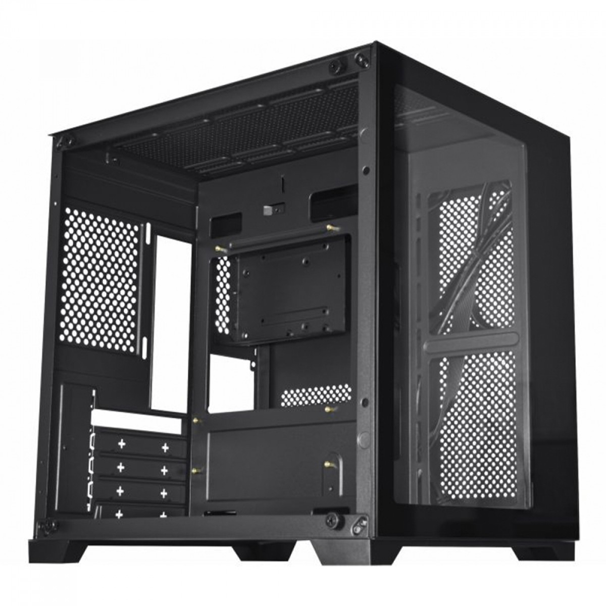 Gabinete Gamer K-MEX Space Z, Mini Tower, Vidro Temperado, M-ATX, Sem Fonte, Sem Fan, CG01ADRH001CB0X