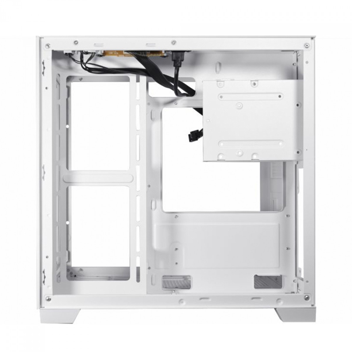 Gabinete Gamer K-MEX Space Z, White, Mini Tower, Vidro Temperado, M-ATX, Sem Fonte, Sem Fan, CGW1ADRH001CB0X