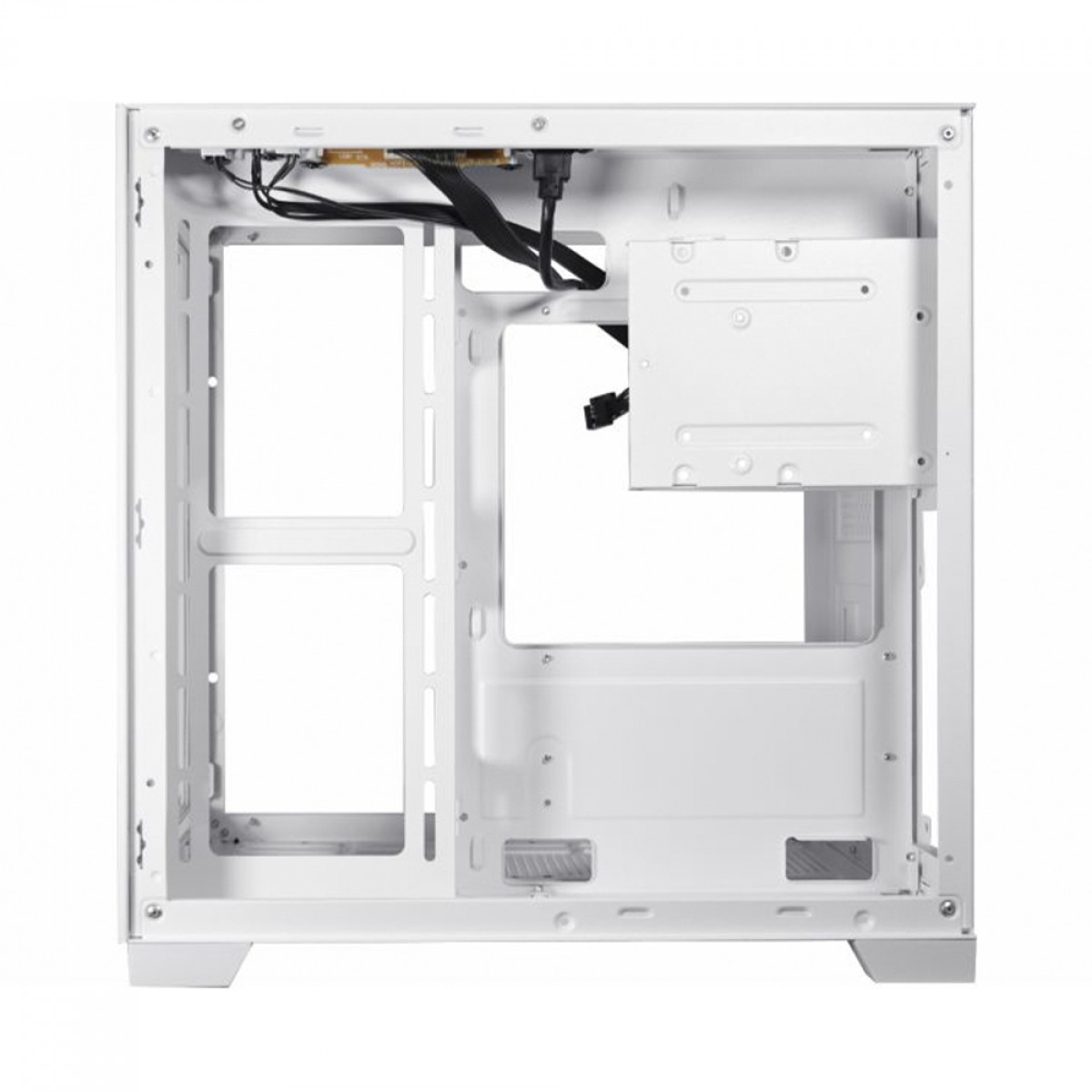 Gabinete Gamer K-MEX Space Z1, White, ARGB, Mini Tower, Vidro Temperado, M-ATX, Sem Fonte, Sem Fan, CG-W2AD