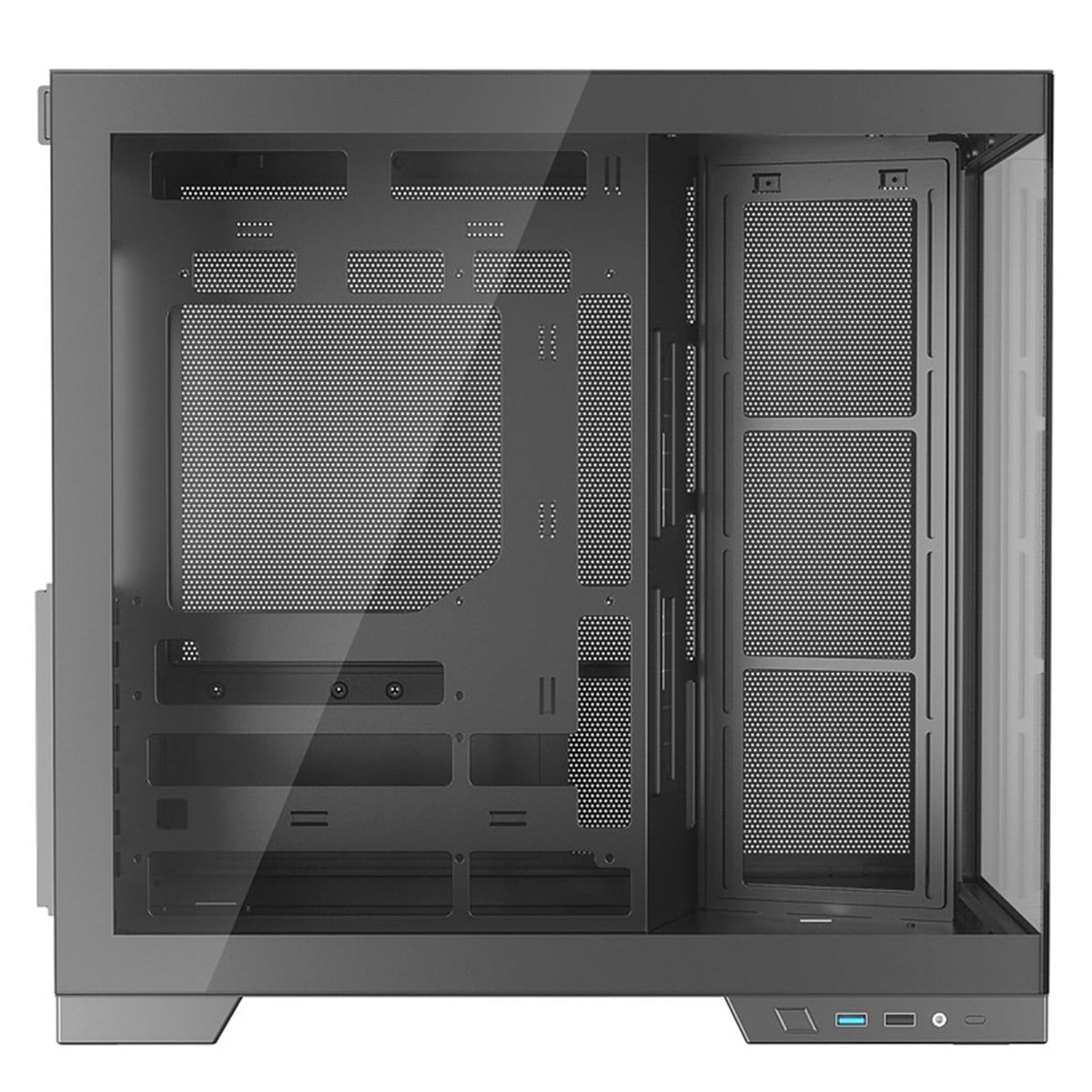 Gabinete Gamer Kalkan Asgard Evo, Mid Tower, Vidro Temperado, ATX, Sem Fonte, Sem Fans, Preto, KLK084
