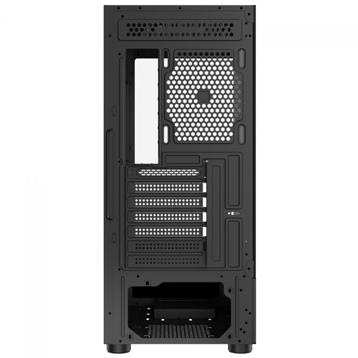 Gabinete Gamer Kalkan Avalon Pro, Mid Tower, Vidro Temperado, ATX, Sem Fonte, Sem Fans, Preto, KLK00037