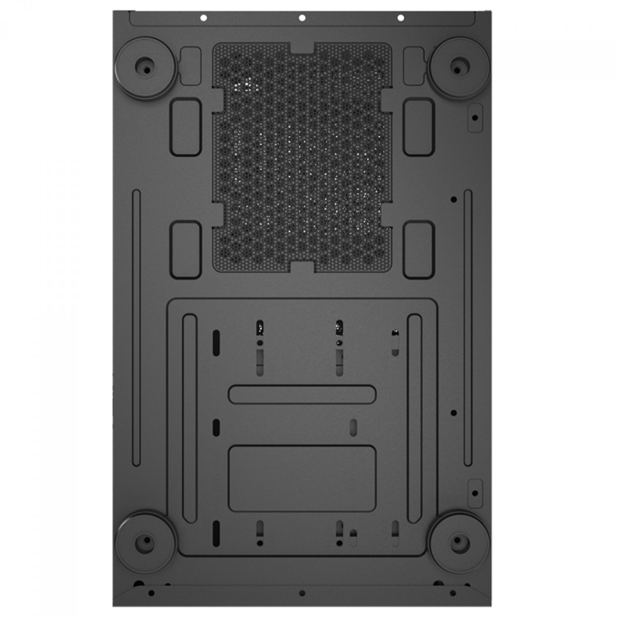 Gabinete Gamer Kalkan Avalon Pro, Mid Tower, Vidro Temperado, ATX, Sem Fonte, Sem Fans, Preto, KLK00037
