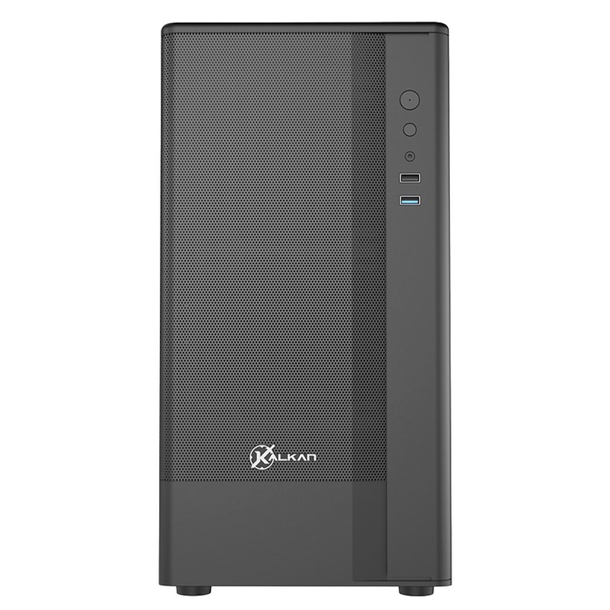 Gabinete Gamer Kalkan Avalon Pro V2, Mid Tower, Vidro Temperado, M-ATX, Sem Fonte, Sem Fans, Preto, KLK00074