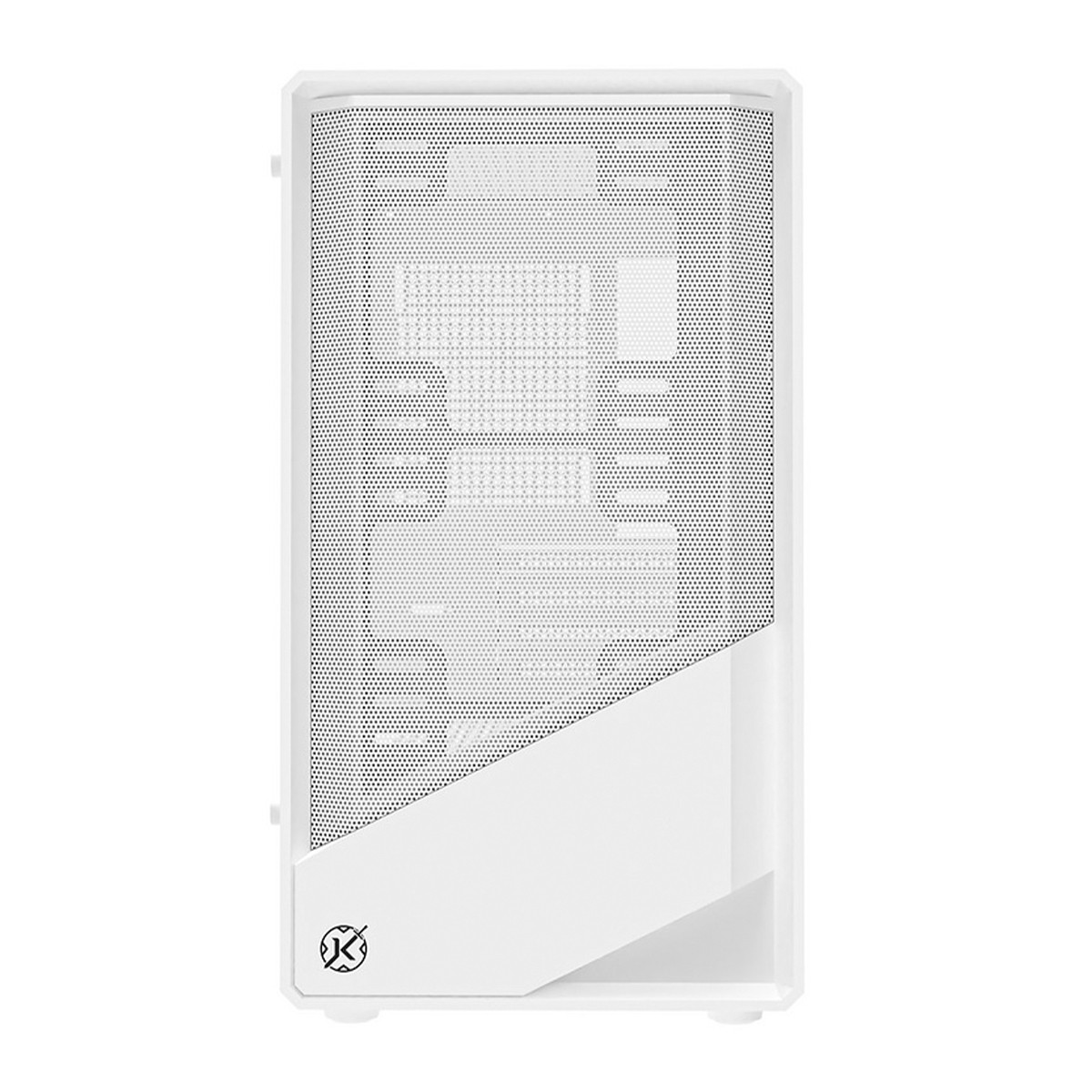 Gabinete Gamer Kalkan Joturn Pro, Mid Tower, Vidro Temperado, M-ATX, Sem Fonte, Sem Fans, Branco, KLK00078