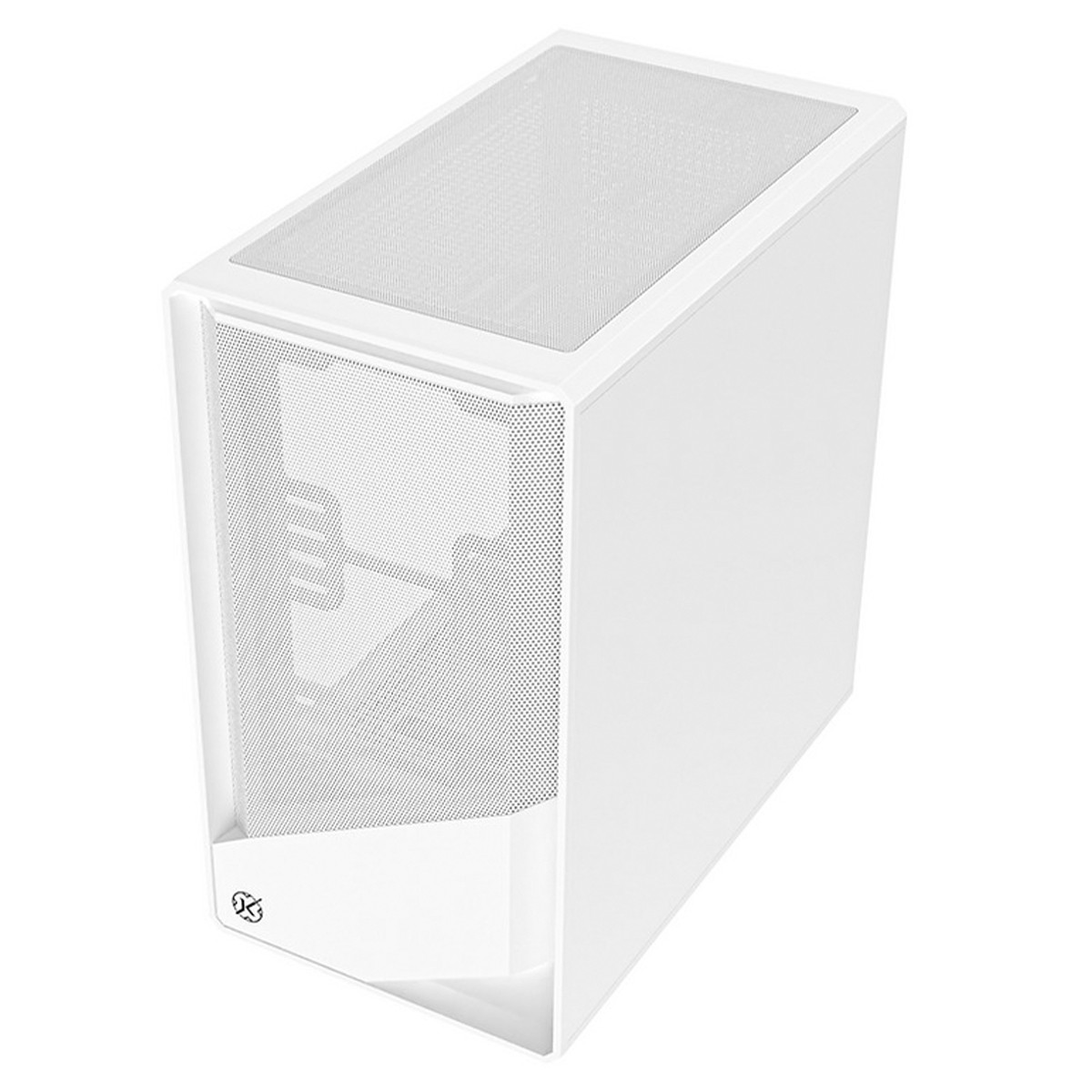 Gabinete Gamer Kalkan Joturn Pro, Mid Tower, Vidro Temperado, M-ATX, Sem Fonte, Sem Fans, Branco, KLK00078