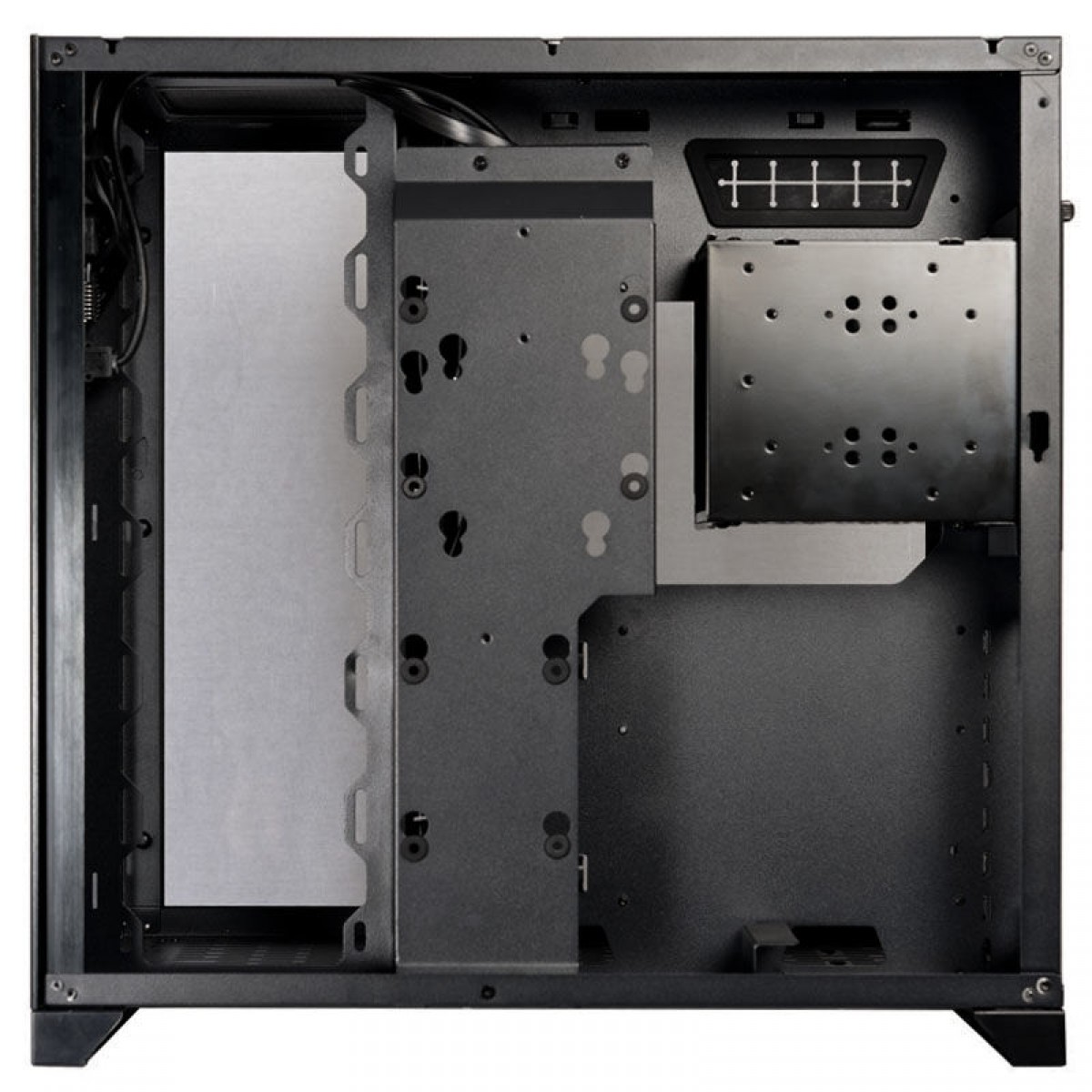 Gabinete Gamer Lian Li O11 Dynamic, Mid Tower, Vidro Temperado, Black, Sem Fonte, Sem Fan, PC-O11 DX