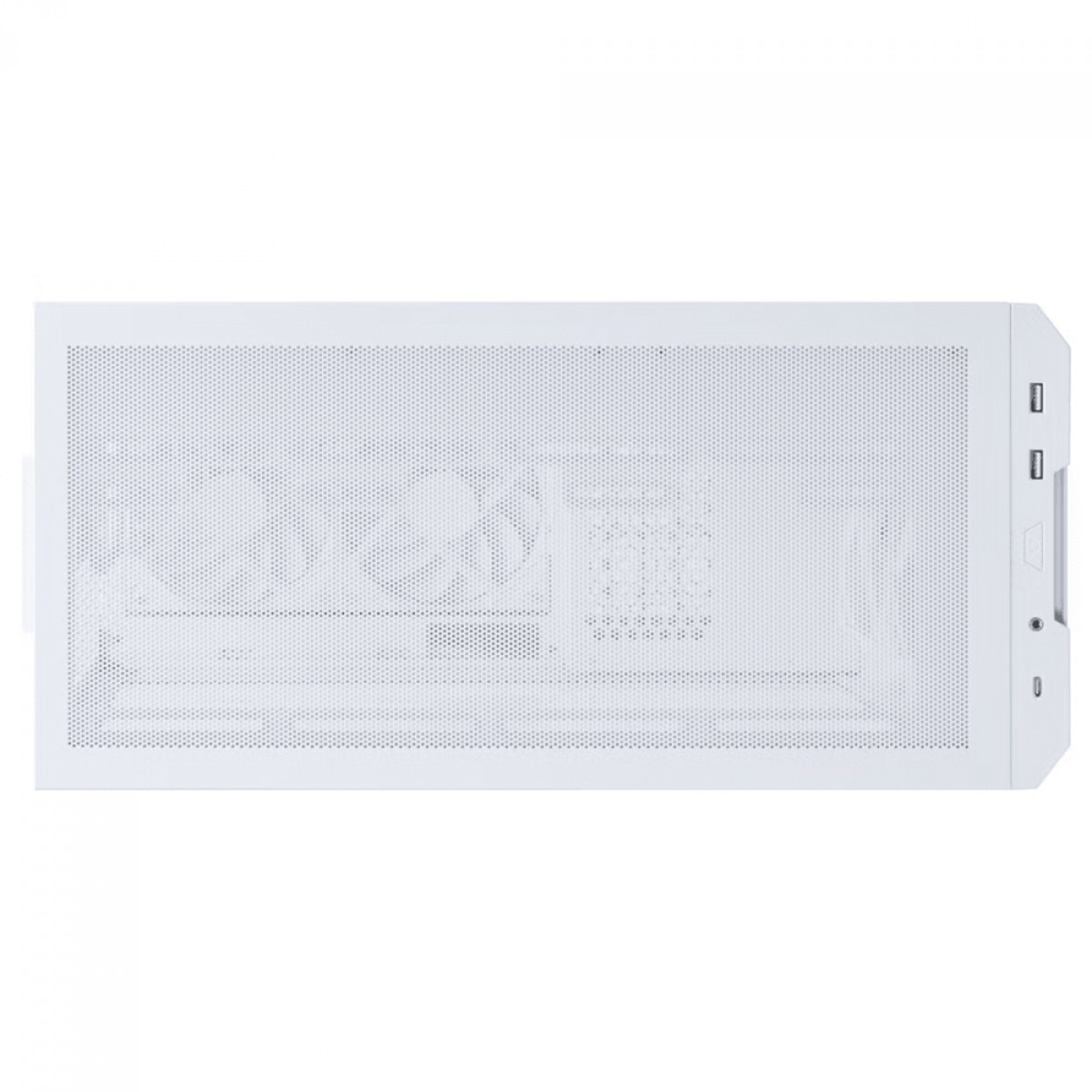 Gabinete Gamer Lian Li Lancool 207 RW, RGB, Mid Tower, Vidro Temperado, ATX, Sem Fonte, Com 4 Fans, Branco, LAN207RW WHITE