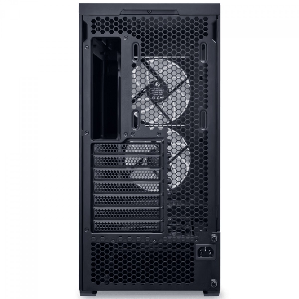 Gabinete Gamer Lian Li Lancool 207 RW, RGB, Mid Tower, Vidro Temperado, ATX, Sem Fonte, Com 2 Fans, Preto, LAN207RX BLACK