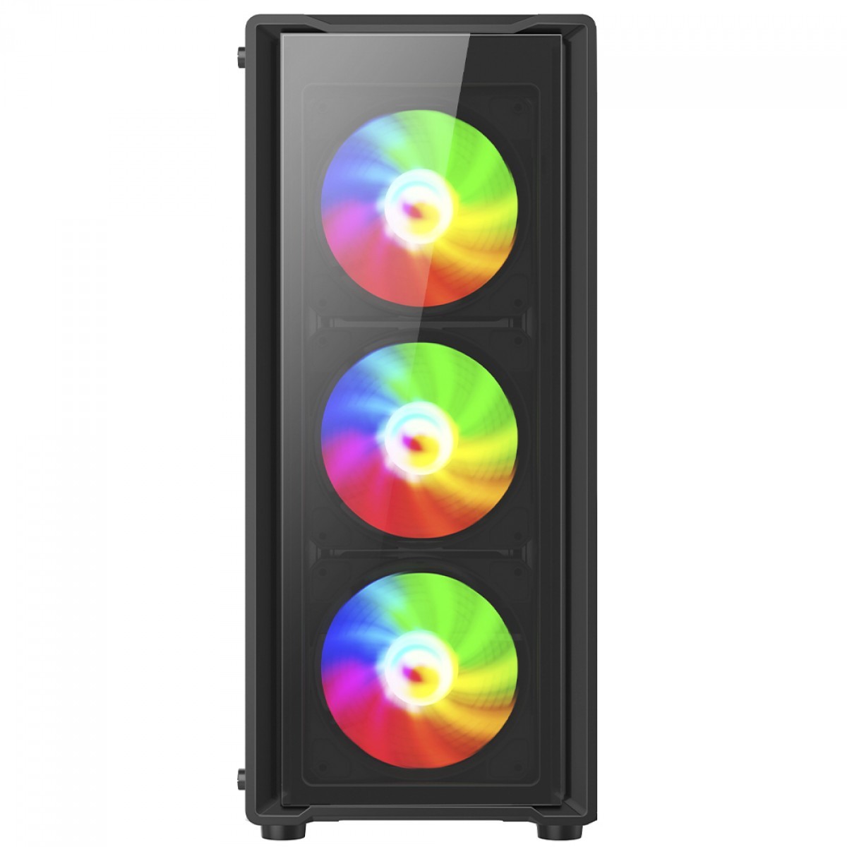 Gabinete Gamer Liketec Sigma, Mid Tower, Vidro Temperado, ATX, Sem Fonte, Com 3 Fans