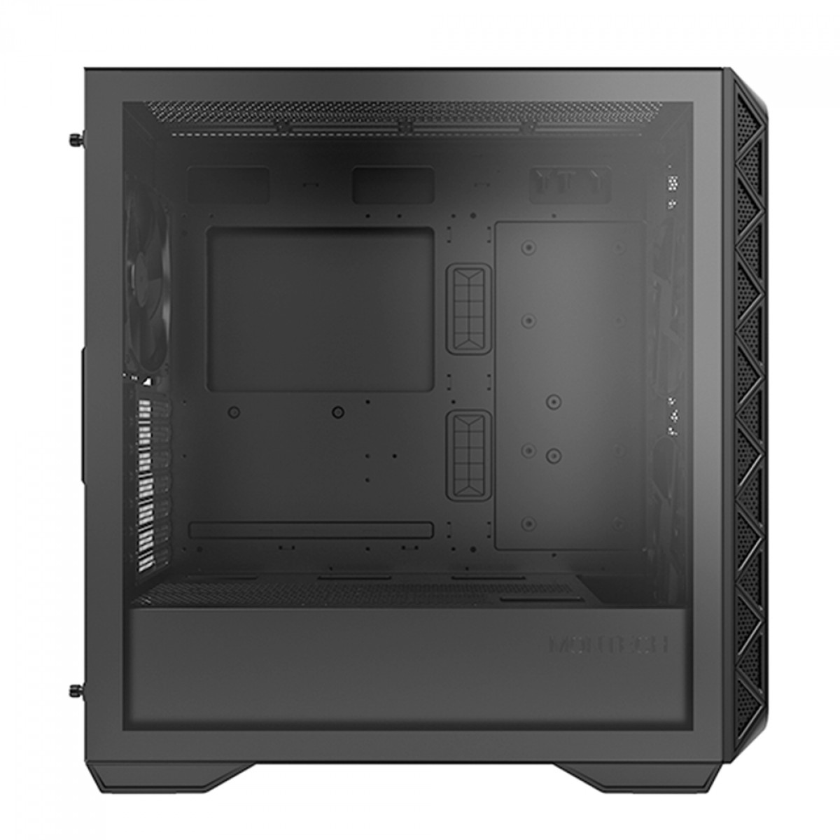 Gabinete Gamer Montech Air 903 Base, Mid Tower, E-ATX, Black, Sem Fonte, Com 3 Fans