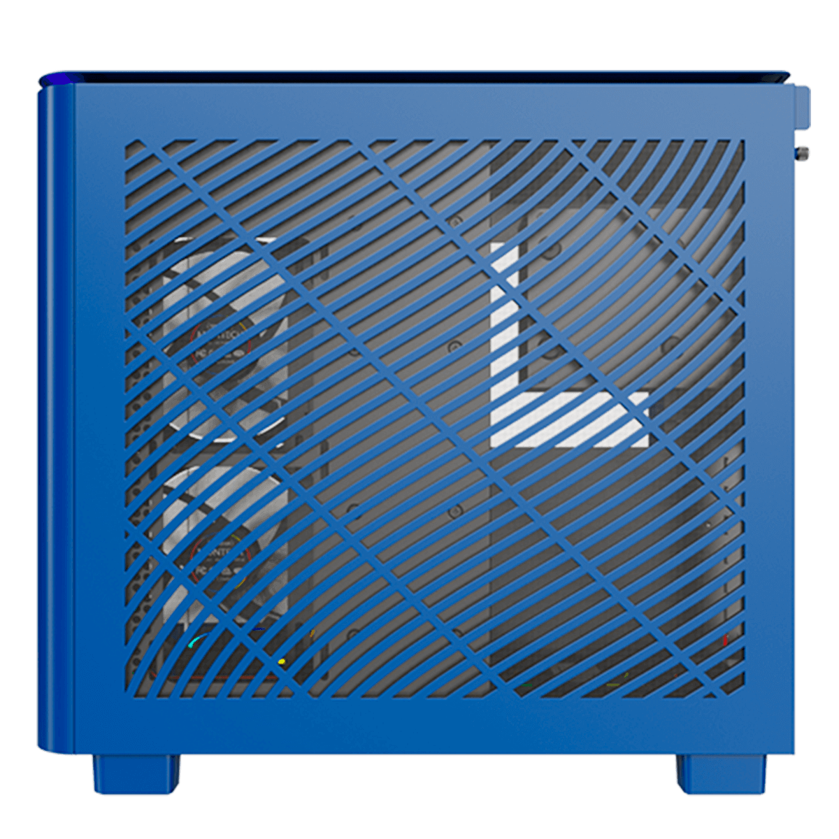 Gabinete Gamer Montech King 95, ARGB, Mid Tower, Vidro Temperado, ATX, Prussian Blue, Sem Fonte, Sem Fan + Suporte Montech VH2