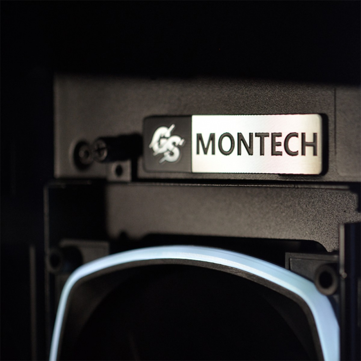 Gabinete Gamer Montech King 95 Ultra Gear Seekers Edition, Mid Tower, Vidro Temperado, ATX, Space Grey, Sem Fonte, Com 6 Fans
