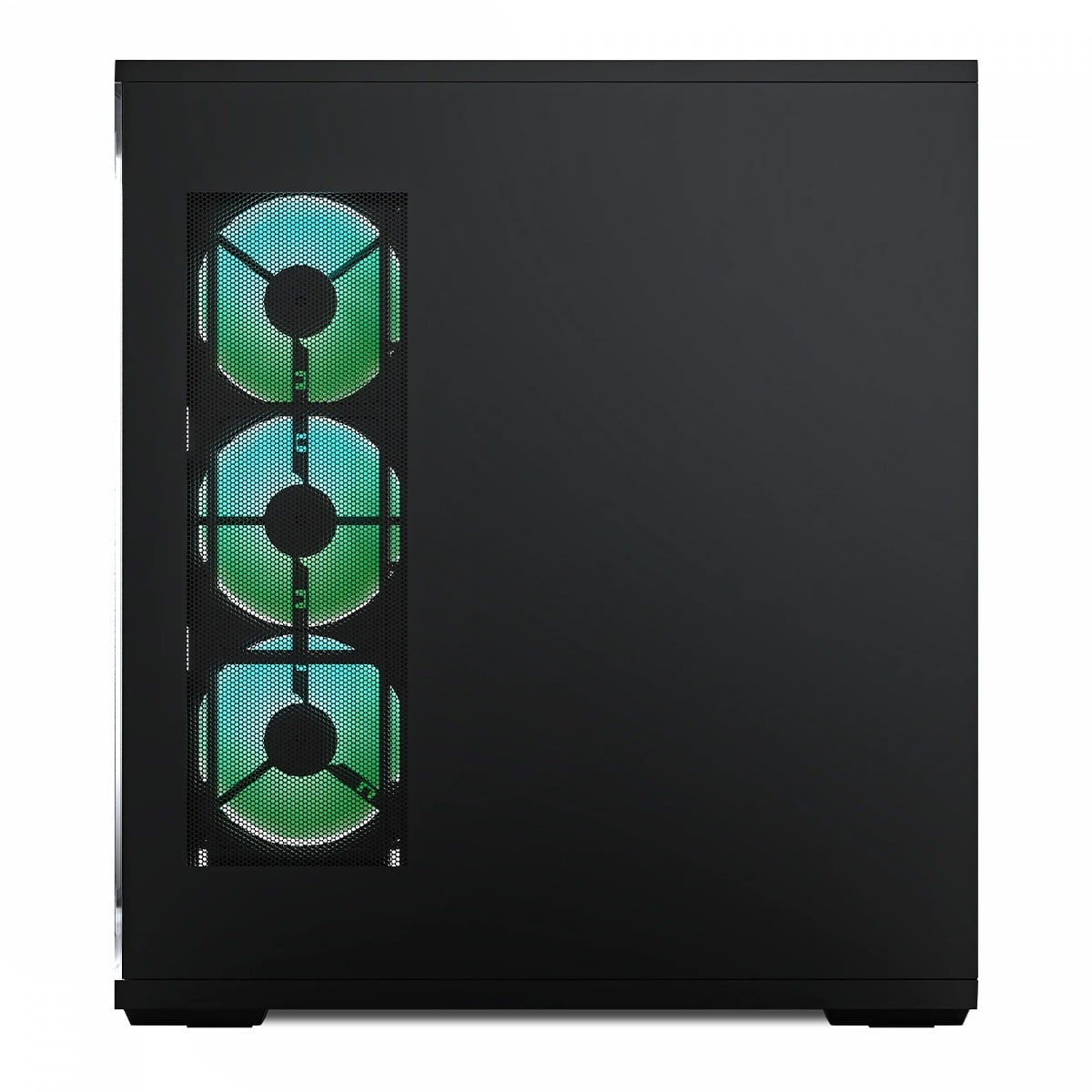 Gabinete Gamer Montech TG3, ARGB, Mid Tower, ATX, Sem Fonte, Com 4 Fans, Preto
