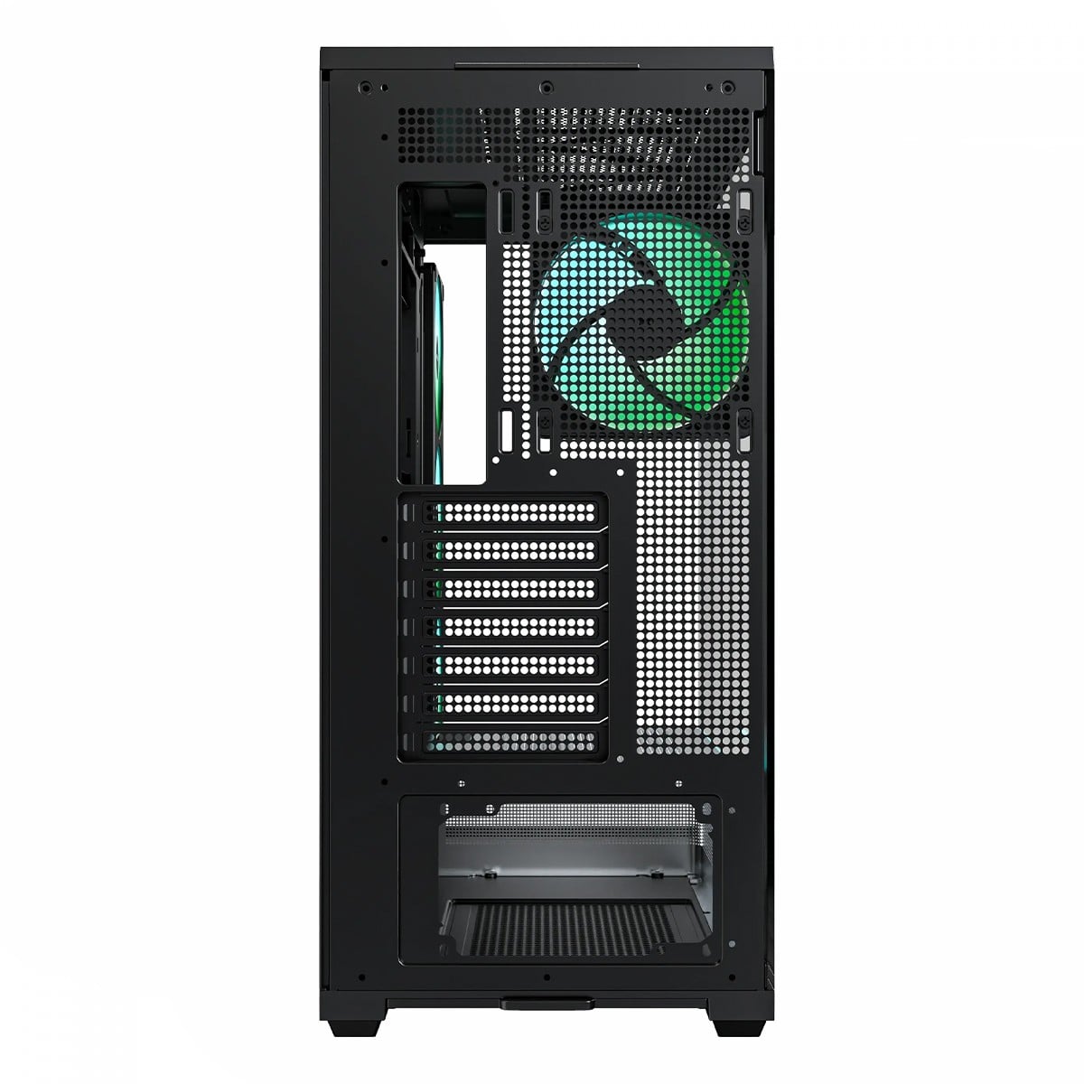 Gabinete Gamer Montech TG3, ARGB, Mid Tower, ATX, Sem Fonte, Com 4 Fans, Preto
