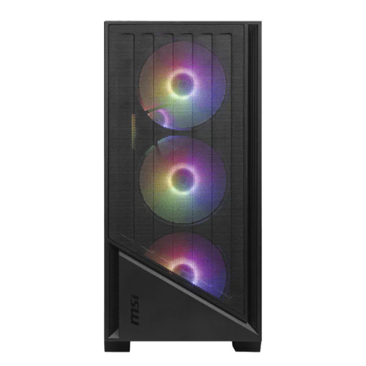 Gabinete Gamer MSI PRO FORCE M051A, Mini Tower, Vidro Temperado, M-ATX, Com 4 Fans RGB, Preto, 306-7G12N03-HH9
