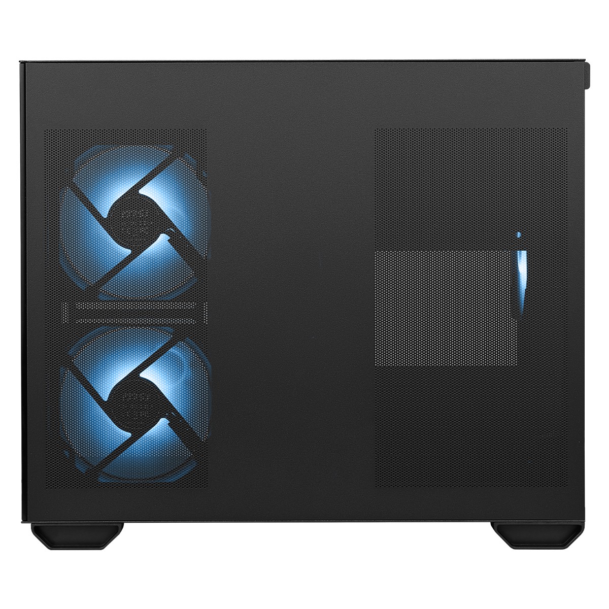 Gabinete Gamer MSI PRO PANO M120R, Mini Tower, Vidro Temperado, M-ATX, ARGB, Com 3 Fans, Preto, 306-7G12P04-HH9