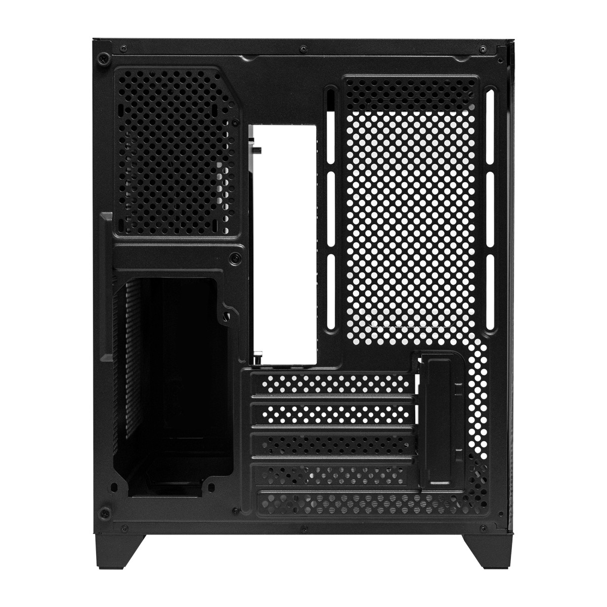 Gabinete Gamer Ninja Akyra X2, Mid Tower, Vidro Temperado, M-ATX, Com 2 Fans, Sem Fonte, Preto, GN-CS-MAB2FAKYRA