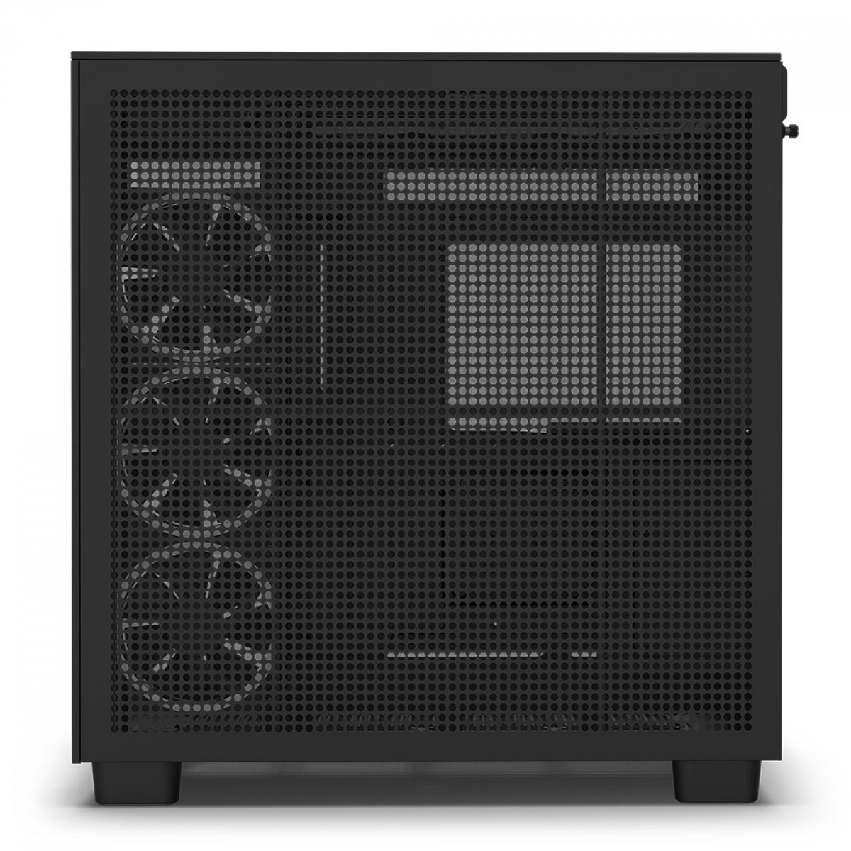 Gabinete Gamer Nzxt H Elite Mid Tower Vidro Temperado Black Atx Sem Fonte Com Fans Cm