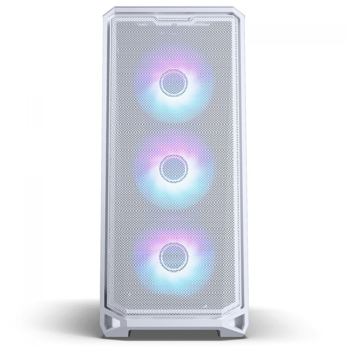 Gabinete Gamer Phanteks Eclipse G400A Matte White, Mid Tower, Vidro Temperado, EATX, Com 4 Fans D-RGB, Branco, PH-EC400GA_DMW01
