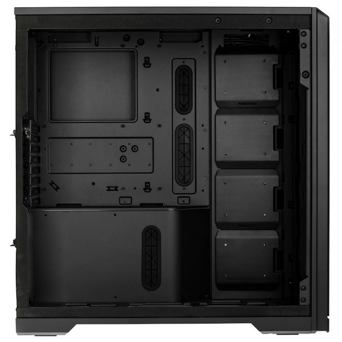 Gabinete Gamer Phanteks Enthoo Pro II, RGB, Full Tower, Vidro Temperado, XL-ATX, Sem Fonte, Sem Fans, Preto, PH-ES620PTG_DBK01
