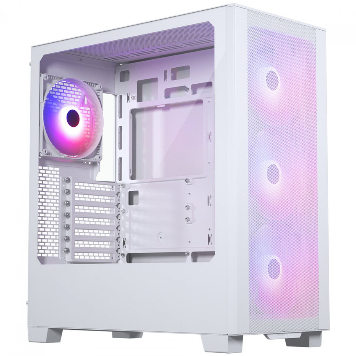 Gabinete Gamer Phanteks XT Pro Ultra, Mid Tower, Vidro Temperado, EATX, Com 4 Fans D-RGB, Branco, PH-XT523P1_DWT01