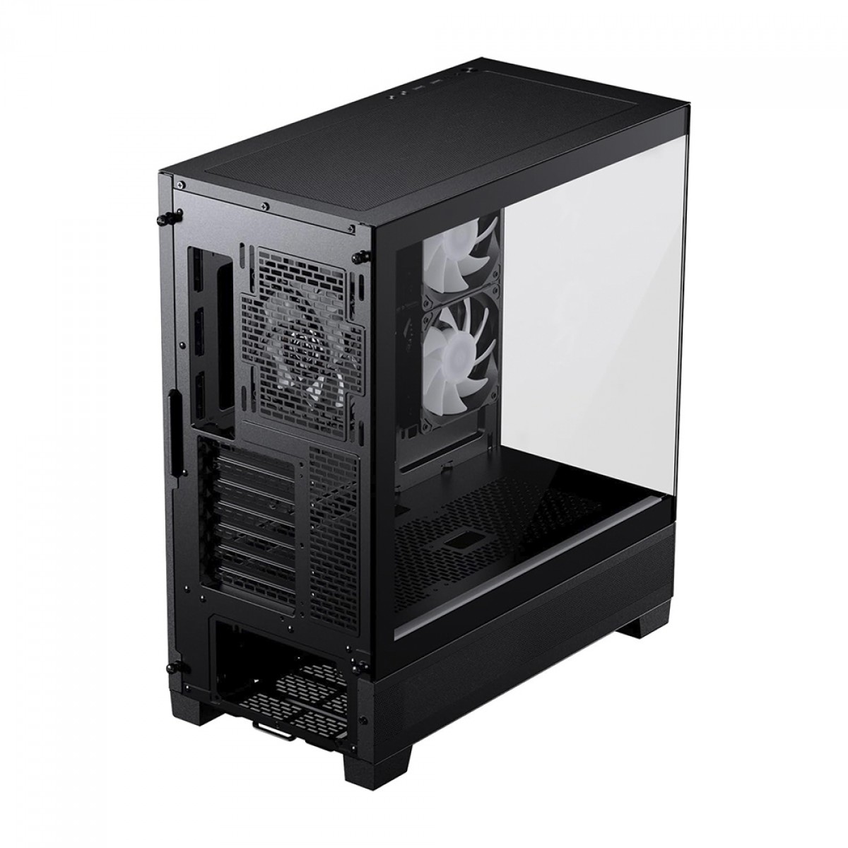 Gabinete Gamer Phanteks XT View, D-RGB, Mid Tower, Vidro Temperado, E-ATX, Preto, Sem Fonte, Com 3 Fans