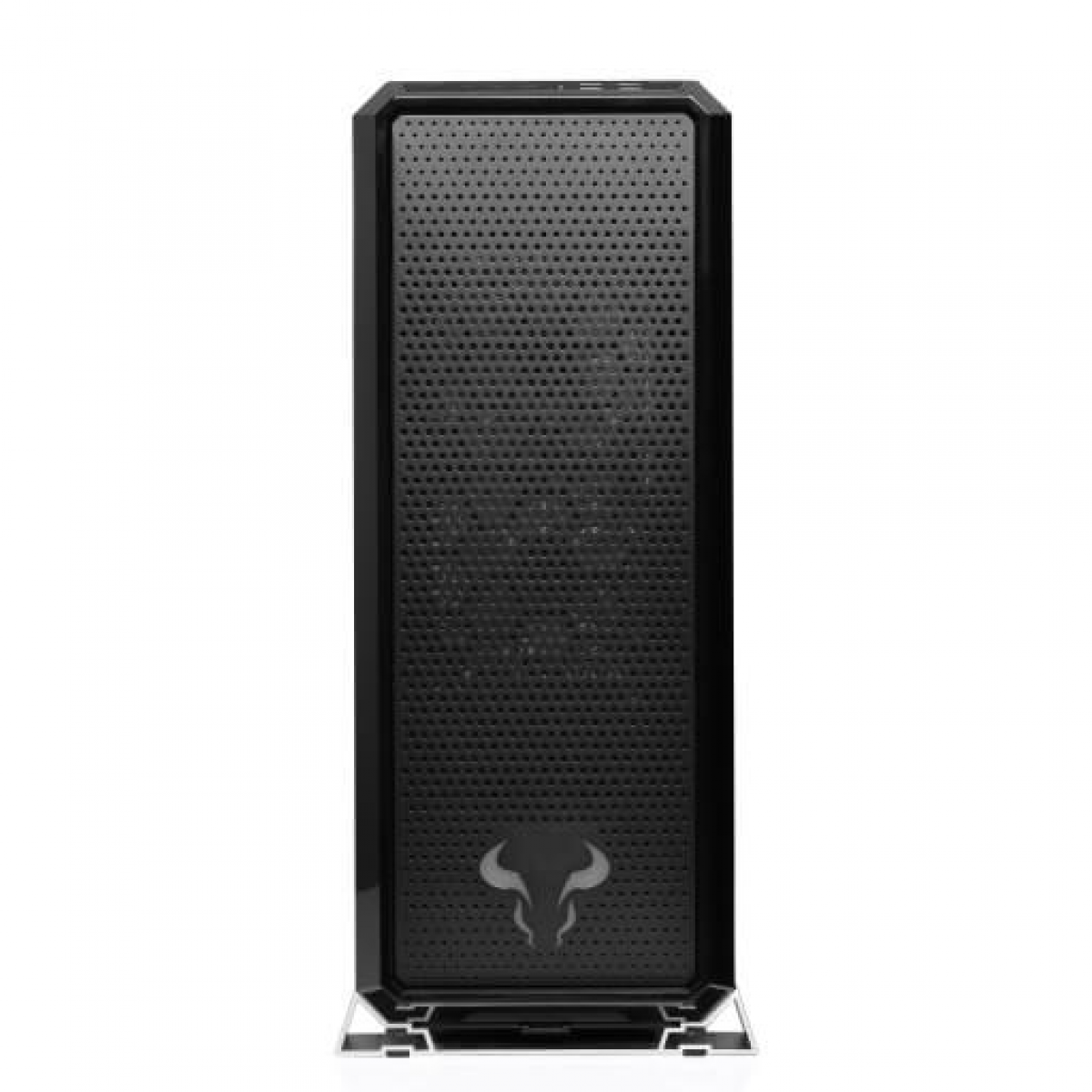 Gabinete Gamer Riotoro Prism, Full Tower, RGB, Lateral em Acrílico, Black, Sem Fonte, Com 2 Fans, CR1280