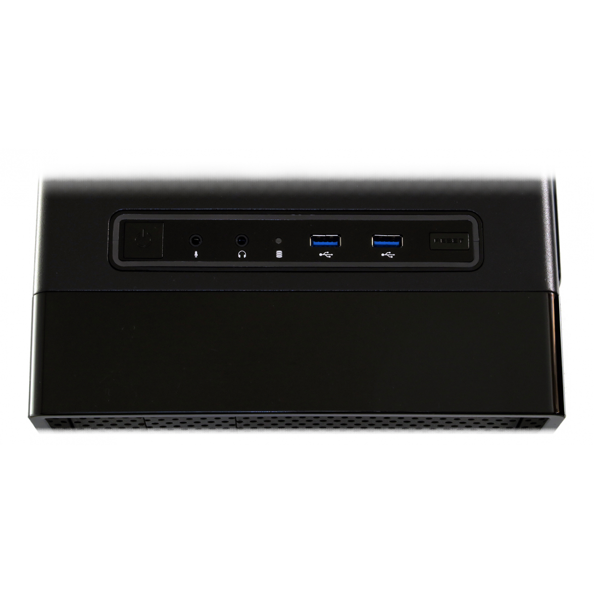 Gabinete Gamer Riotoro, Mid Tower, Black, Sem Fonte, Com 1 Fan, CR1080
