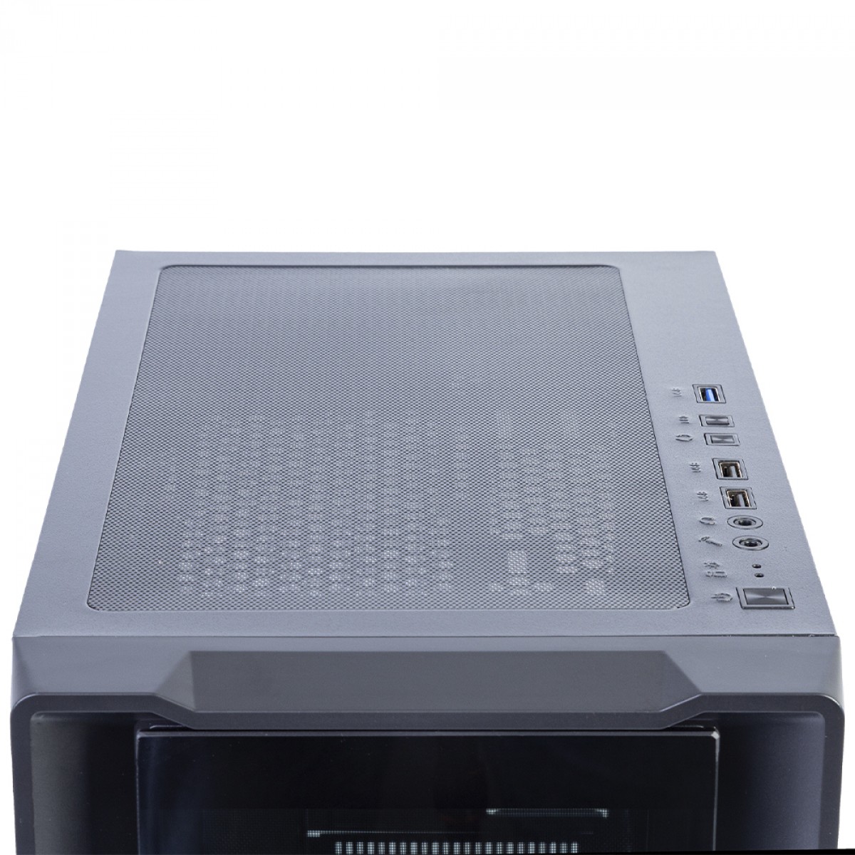 Gabinete Gamer Round5 Astra Black, Mid Tower, Lateral de Vidro, mATX, Sem Fans, Preto, R5-ASTRA-B-2185