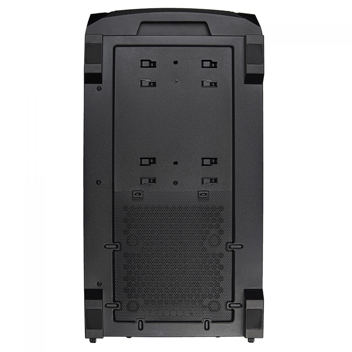 Gabinete Gamer Silverstone Fara 312X, Mid Tower, Vidro Temperado, M-ATX, Com 3 Fans ARGB, Preto, SST-FA312X-BG - Open Box