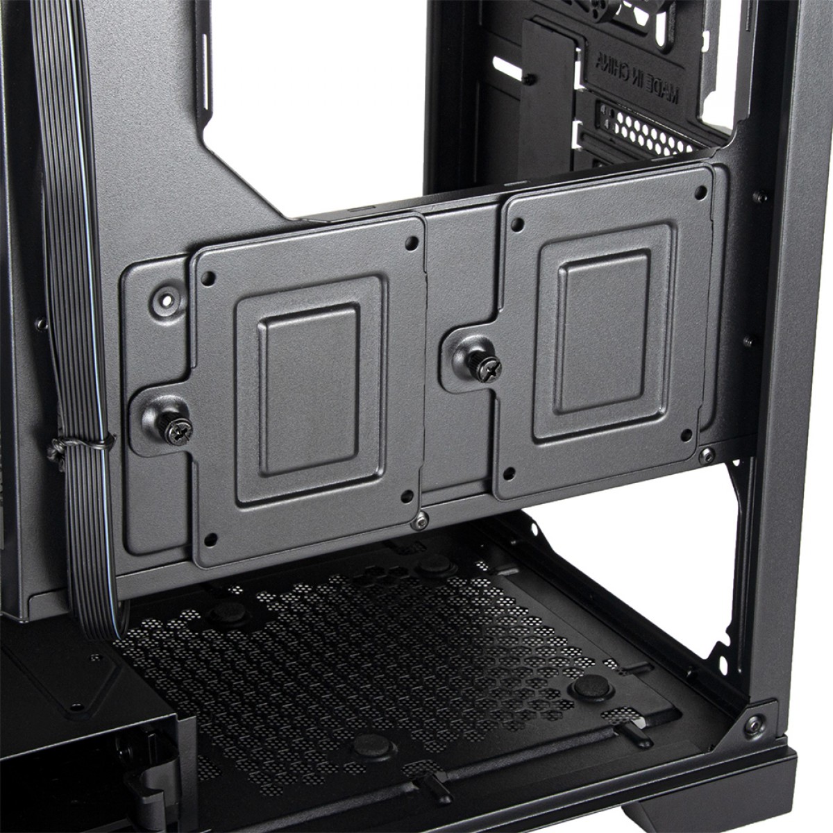 Gabinete Gamer Silverstone Fara 312X, Mid Tower, Vidro Temperado, M-ATX, Com 3 Fans ARGB, Preto, SST-FA312X-BG - Open Box