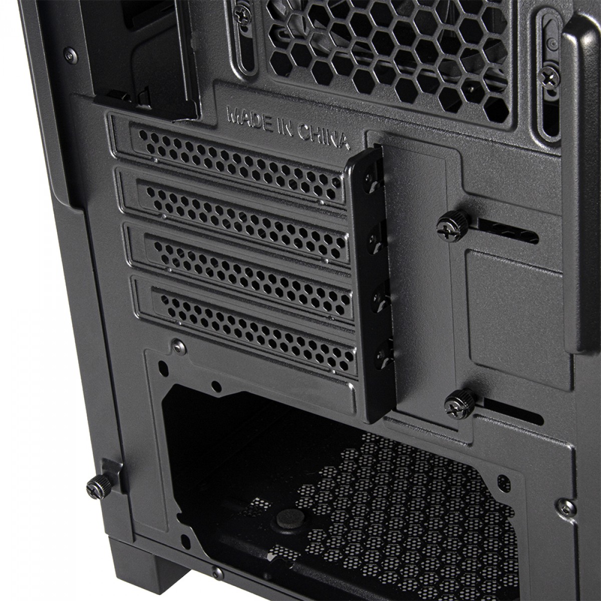 Gabinete Gamer Silverstone Fara 312X, Mid Tower, Vidro Temperado, M-ATX, Com 3 Fans ARGB, Preto, SST-FA312X-BG - Open Box