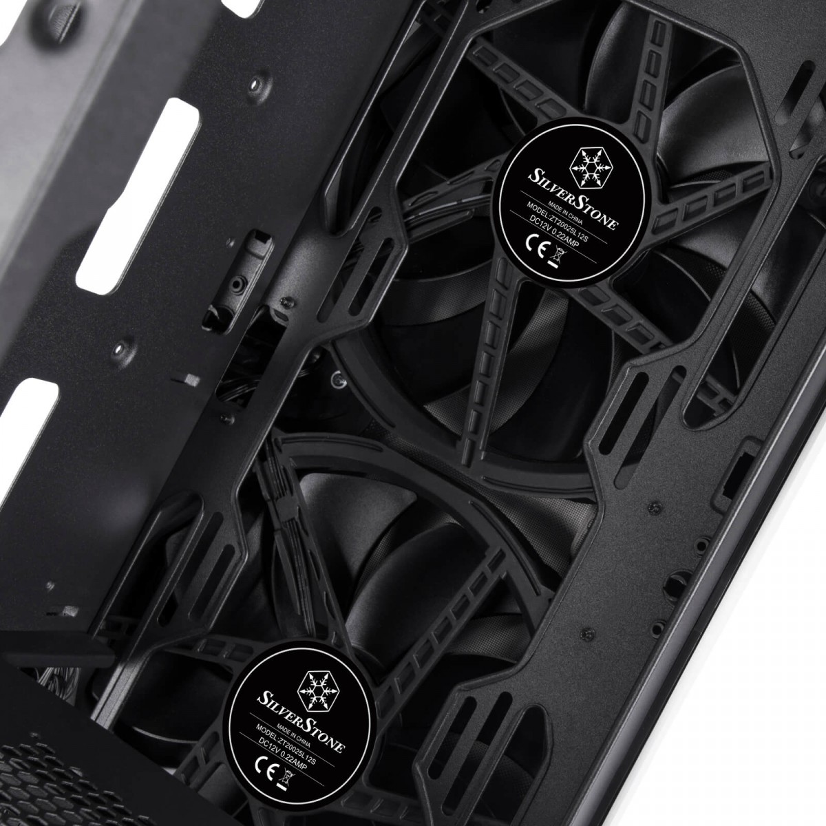 Gabinete Gamer SilverStone Seta A1, Mid Tower, Vidro Temperado, Silver, Sem fonte, Com 3 Fans, SST-SEA1SB-G