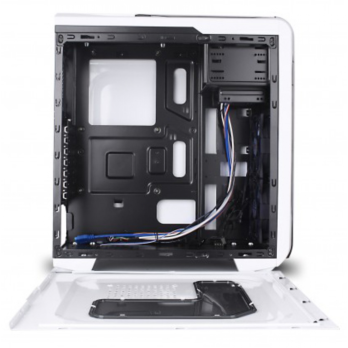Gabinete Gamer Spitzer 20 X2-C6020W-V2/W-U3 White Mid Tower S/Fonte 