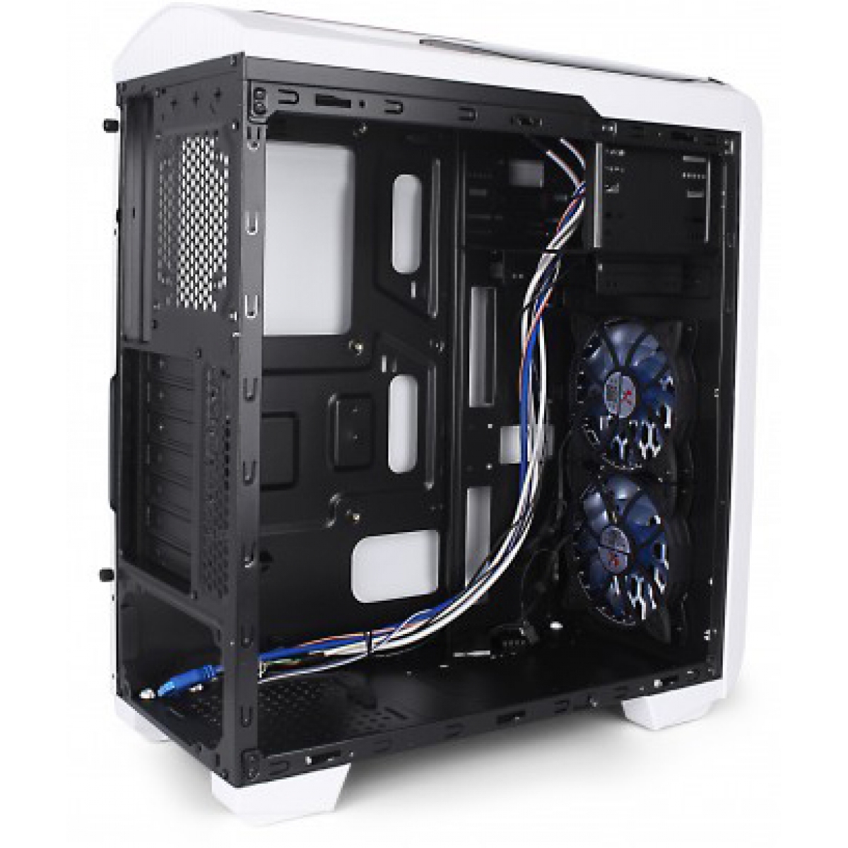 Gabinete Gamer Spitzer 20 X2-C6020W-V2/W-U3 White Mid Tower S/Fonte 