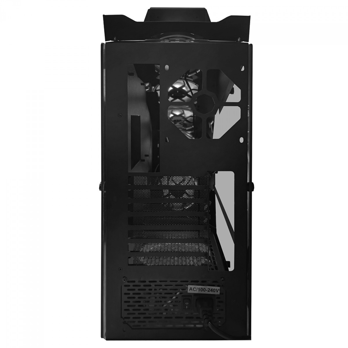 Gabinete Gamer Storm-Z Anxious, Mid Tower, Vidro Temperado, E-ATX, Black, Sem Fonte, Sem Fan, GABSZANXIOUS