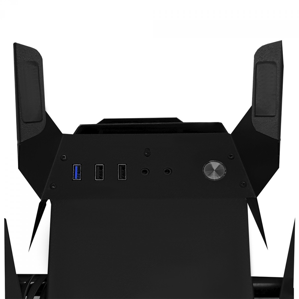 Gabinete Gamer Storm-Z Sharp, Mid Tower, Vidro Temperado, E-ATX, Black, Sem Fonte, Sem Fan, GABSZSHARP