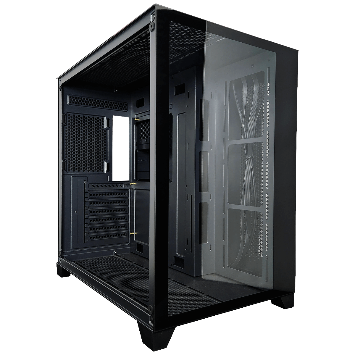 Gabinete Gamer SuperFrame Cube, Mid Tower, Vidro Temperado, ATX, Black ...