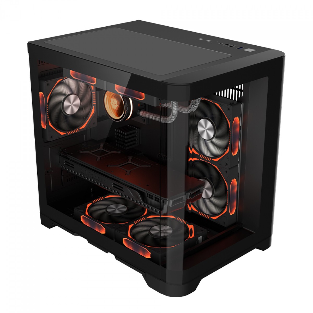 Gabinete Gamer SuperFrame Prime, Mid Tower, Vidro Temperado, M-ATX ...